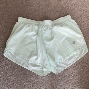 New Balance Women's Mint Athletic Shorts